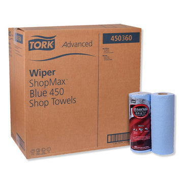 Tork® Advanced Shopmax Wiper 450, 11 X 9.4, Blue, 60-roll, 30 Rolls-carton freeshipping - TVN Wholesale